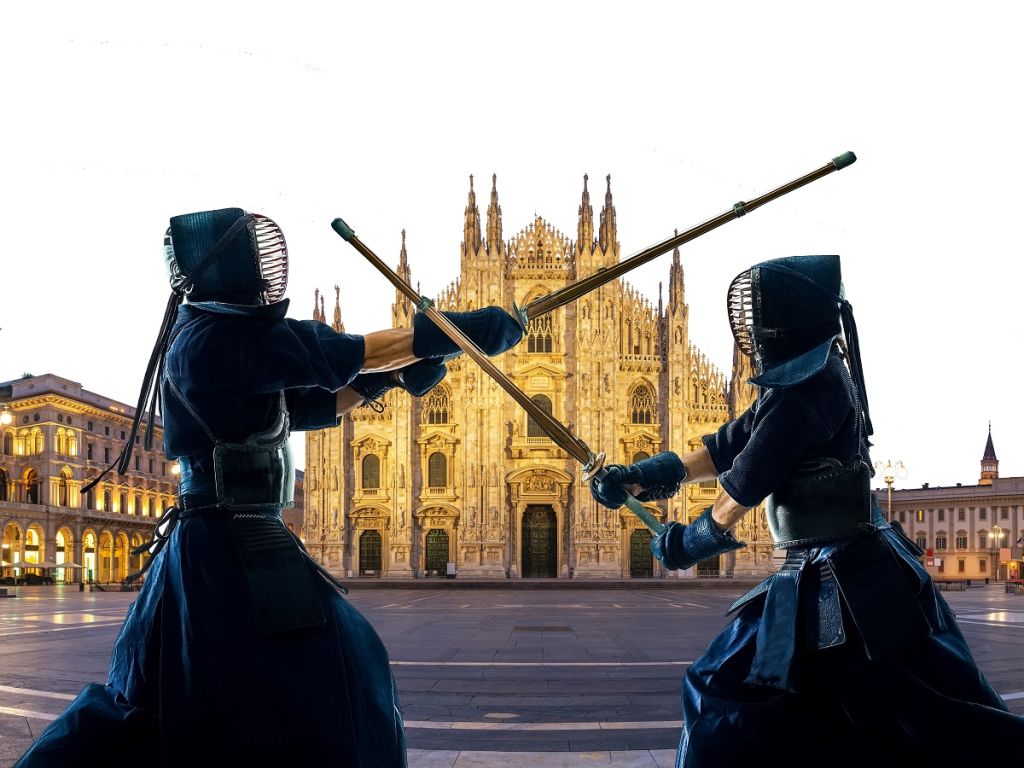 Presentato il logo dei Mondiali di Kendo 2024