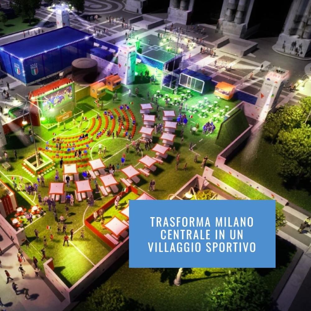 Senstation Summer Trasforma Milano Centrale in un Villaggio Sportivo