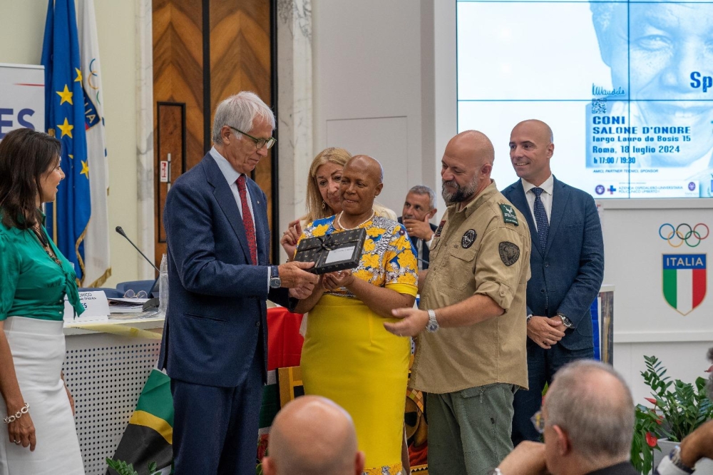 EVENTO INTERNAZIONALE: "3° INVICTUS DAY" IN ANTEPRIMA MONDIALE, A ROMA, GLI ORGANIZZATORI RINGRAZIANO GIOVANNI MALAGO’.