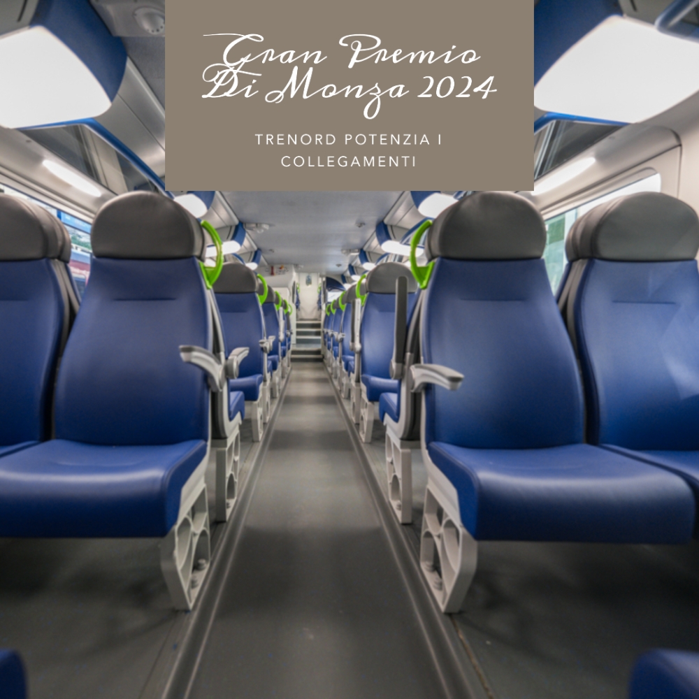 Gran Premio di Monza 2024: Trenord Potenzia i Collegamenti per un Accesso Agevolato all'Autodromo
