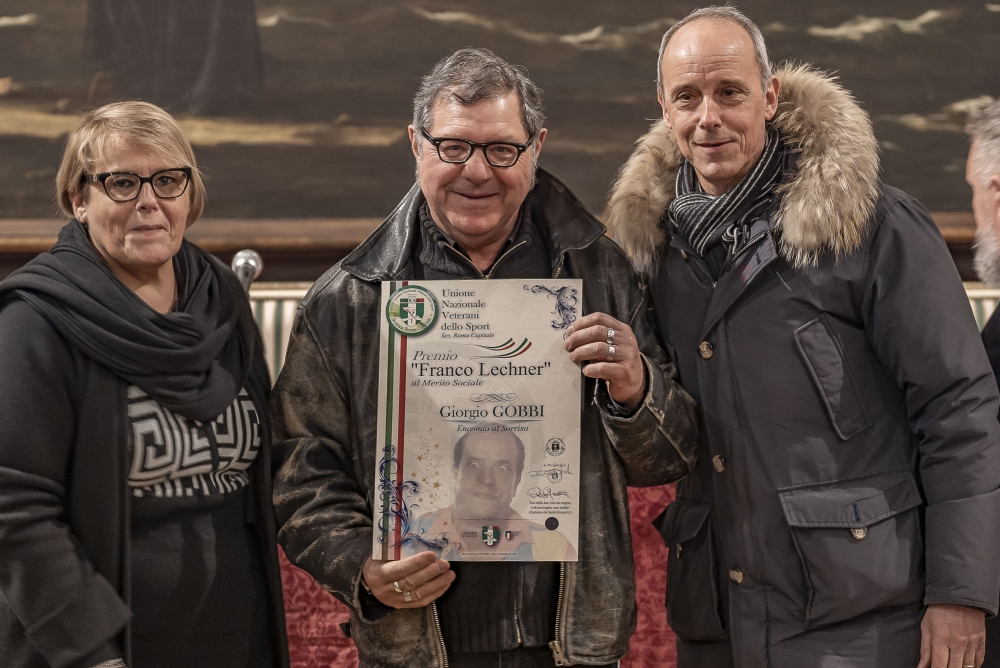 ARICCIA 21/2/2025: PREMIAZIONE UNVS - Unione Nazionale Veterani dello Sport - Sez. “Roma Capitale” - Apertura Evento “Oltre Il Tempo”: A cura del Presidente Massimiliano De Cristofaro, Premiazione all’Attore Giorgio Gobbi.