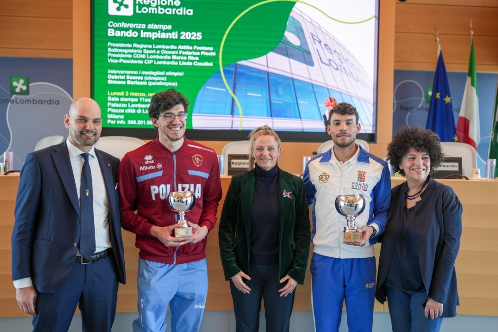 Lombardia investe nello sport: 100 milioni di euro per la riqualificazione degli impianti pubblici