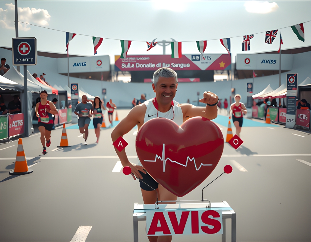 Cuore Olimpico: AVIS in ogni tappa per cultura Dono