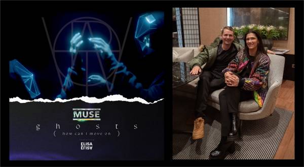 MUSE e ELISA per la prima volta insieme in “GHOSTS (HOW CAN I MOVE ON)” , in uscita domani, 25 novembre