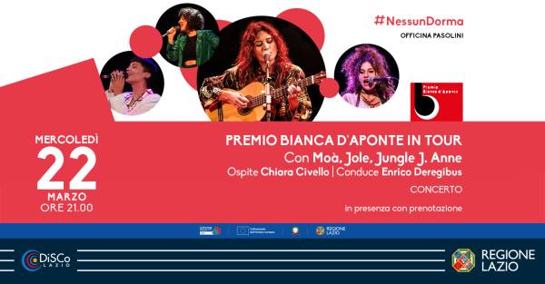 Il Premio Bianca d'Aponte in Tour: musica al femminile tra Italia e Spagna