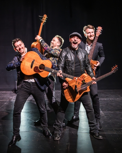 Villa Arconati apre con i 40 Fingers: quattro chitarre e mille emozioni