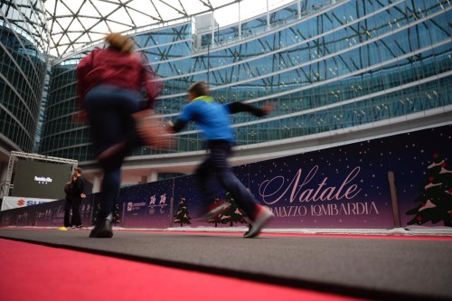 Marcell Jacobs a Palazzo Lombardia – I giovani atleti chiedono, il campione risponde